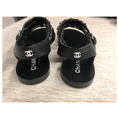 soulier chanel femme|chanel sandale intemporelle.